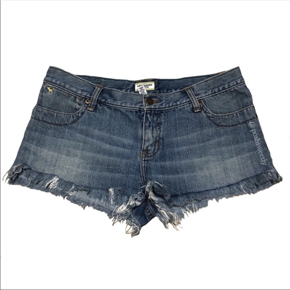 Abercrombie & Fitch Pants - A+F Denim Cutoff Blue Jean Shorts